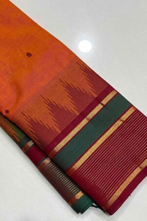 Cotton Elegance Handloom Pure Cotton Saree