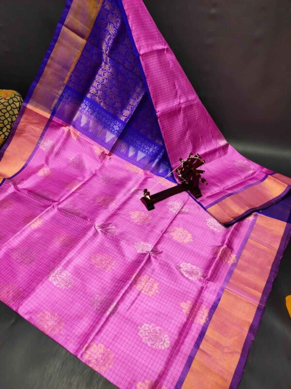 Uppada Pattu Rich Pallu Buta Sarees - Image 9