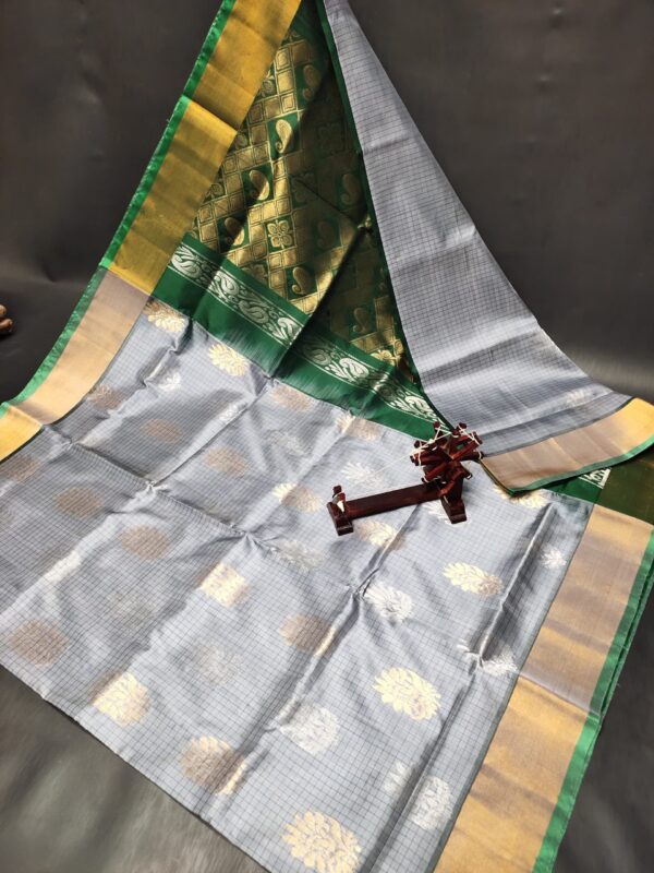 Uppada Pattu Rich Pallu Buta Sarees - Image 10