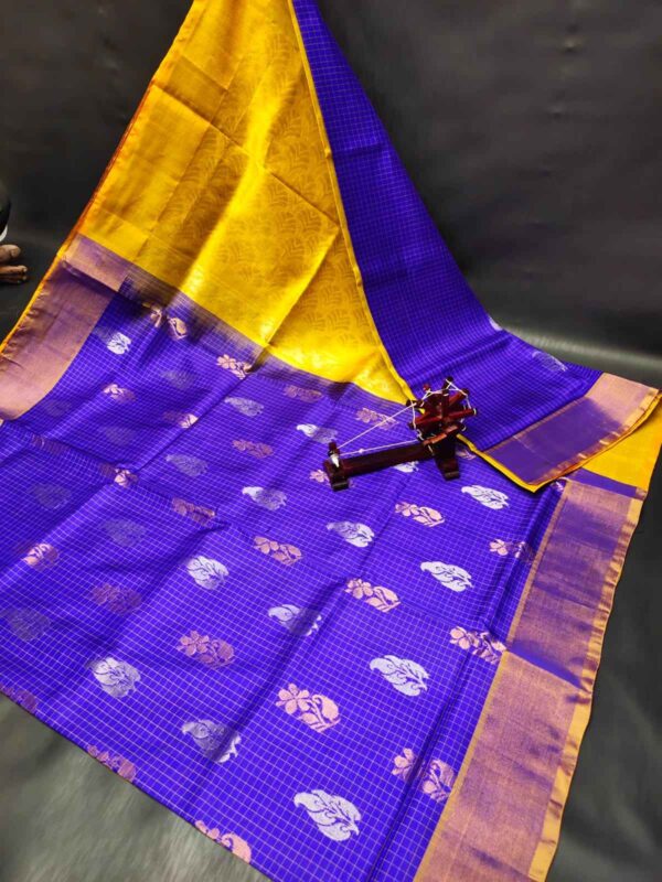 Uppada Pattu Rich Pallu Buta Sarees - Image 6