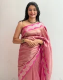 Banarasi Double Tissue Soft Silk Sarees 