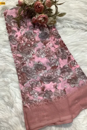 Chiffon Printed Saree