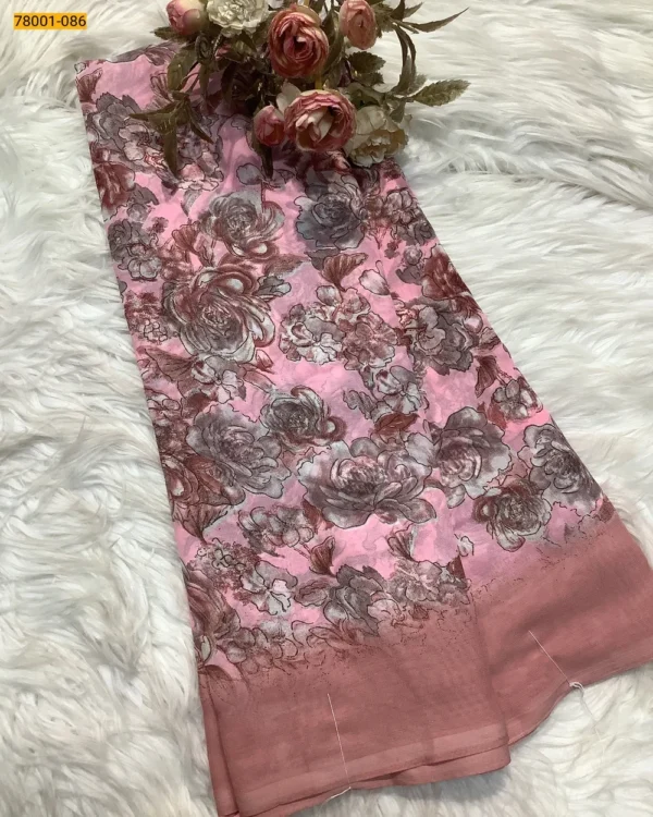 Chiffon Printed Saree