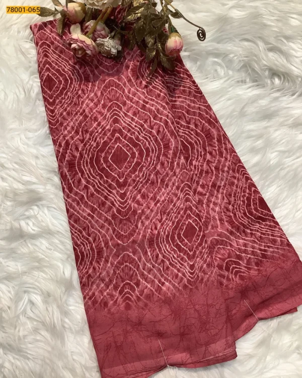 Chiffon Printed Saree - Image 32