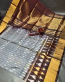 Scut Border Hand Butta Uppada Pure Pattu Sarees