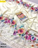 Digital print design Chiffon Sarees