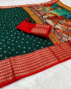 Pure and Soft Dola Silk Saree