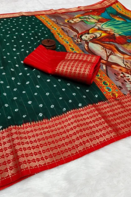 Pure and Soft Dola Silk Saree