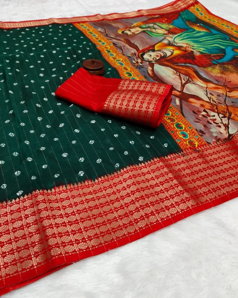 Pure and Soft Dola Silk Saree
