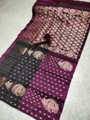 Kanchi Pattu Sarees with Border Butis