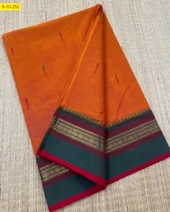 Pure Handloom Kanchi Cotton Saree