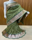 Pure Silk Soft Fabric Saree with Original Zari Weaving