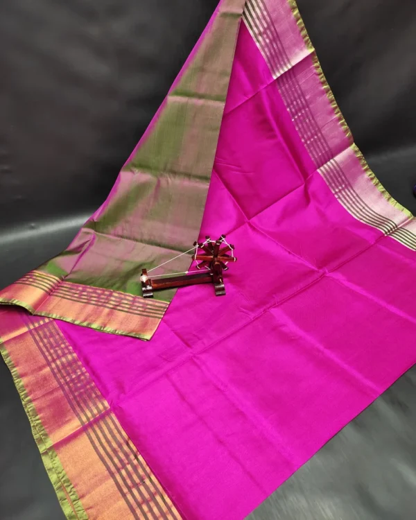 Plain Uppada Pattu Sarees - Image 18