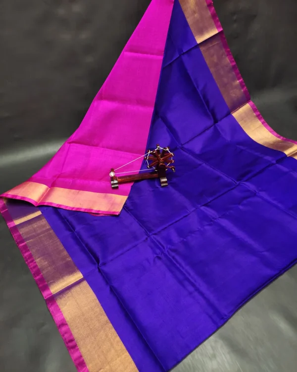 Plain Uppada Pattu Sarees - Image 20