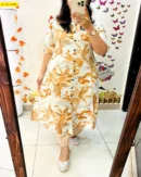 Printed Fine Cotton Kurti And Pant Set