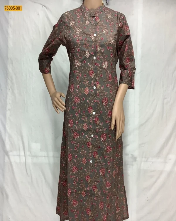 Pure Soft Mulmul Cotton Kurti - Image 6