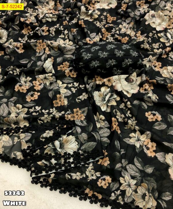 Weightless chiffon saree - Image 5