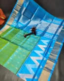Scut Border Hand Butta Uppada Pure Pattu Sarees