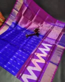 Scut Border Hand Butta Uppada Pure Pattu Sarees