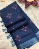 Soft Linen Weaves Zoya Silk Saree 