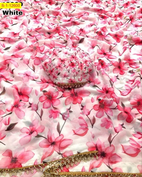 Soft & Smooth Weightless Chiffon Sarees - Image 2