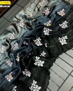 Burberry Chiffon Padding Saree 