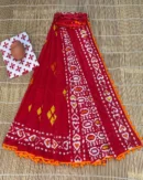 Pure Soft Cotton Mulmul Bagru Hand Block Printed Saree