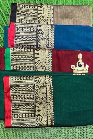 Mercerised Cotton New Narayanpeth Bridal Collection