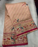Paithani Orginal Zari Weaving Saree