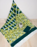 Pure Soft Cotton Mulmul Bagru Hand Block Printed Saree