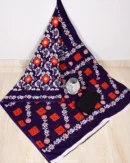 Pure Soft Cotton Mulmul Bagru Hand Block Printed Saree