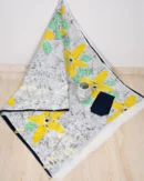 Pure Soft Cotton Mulmul Bagru Hand Block Printed Saree