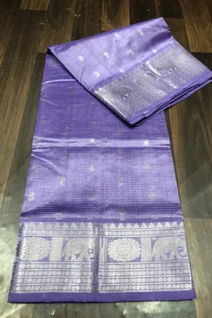 Rich Butta Pallu Kollam Pattu Saree
