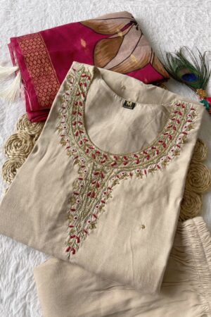 New Launch – Designer Kurti, Pant, and Dupatta Set