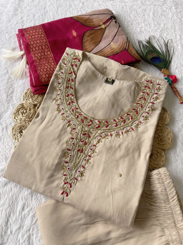New Launch – Designer Kurti, Pant, and Dupatta Set