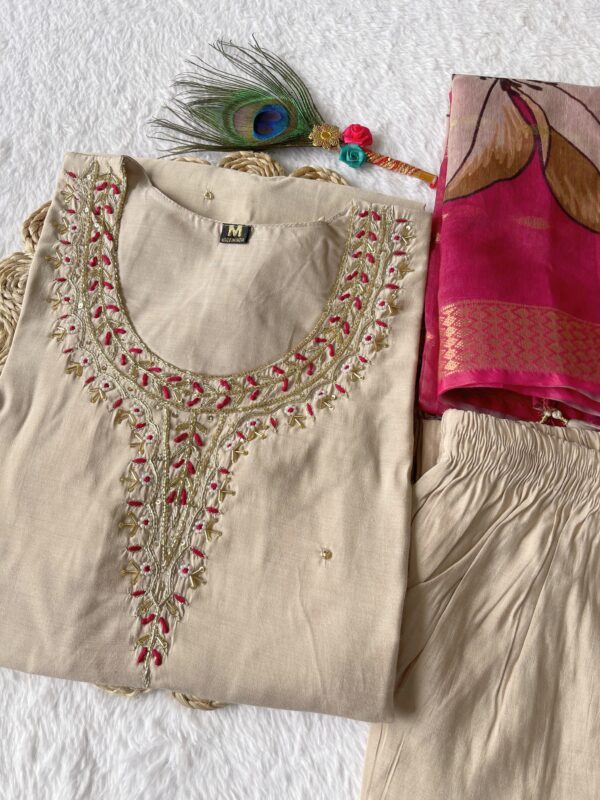 New Launch – Designer Kurti, Pant, and Dupatta Set - Image 4
