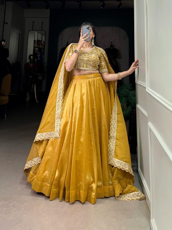 Goldie Lehenga Set – Perfect for Golden Moments - Image 4