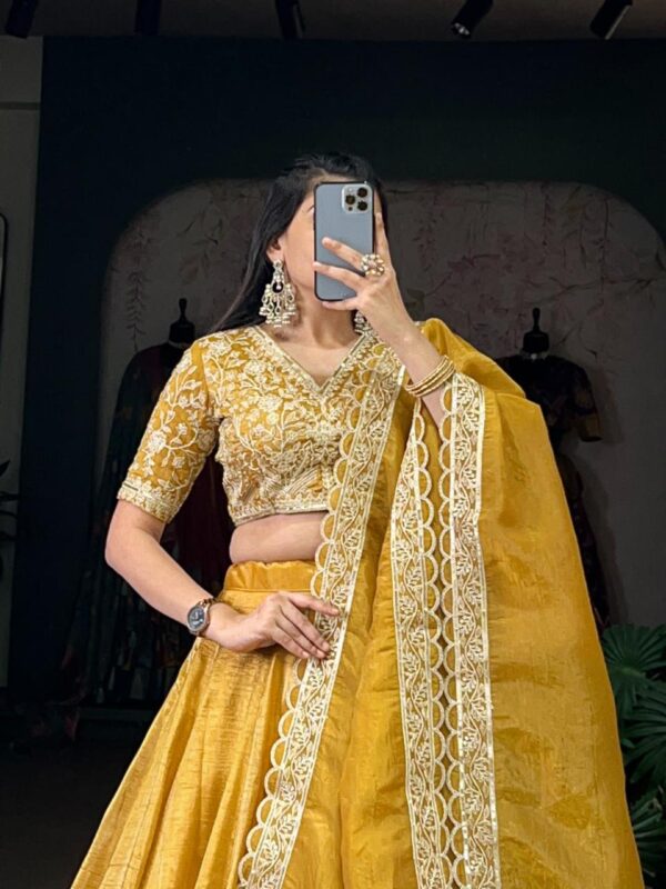 Goldie Lehenga Set – Perfect for Golden Moments - Image 2