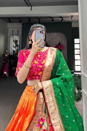 Paithani Collection – Traditional Lehenga Set