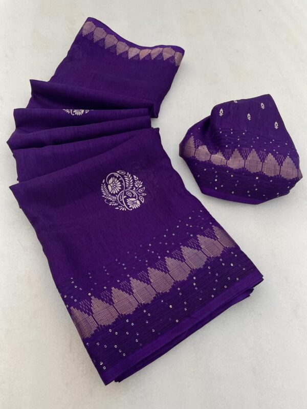 Pure and Soft Dola Silk(Purple)