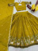 Real Product – New Festival Lehenga Choli(Green)