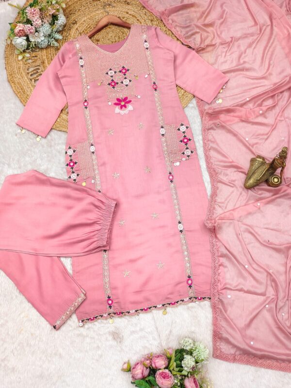 Exclusive Pure Roman Silk Suit Collection - Image 3