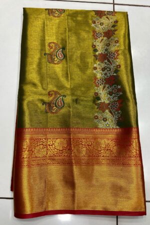 Luxurious Soft Kanjivaram Sarees with Original Jari Weaving(10)