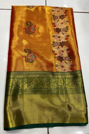 Luxurious Soft Kanjivaram Sarees with Original Jari Weaving(9)