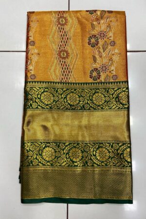 Luxurious Soft Kanjivaram Sarees with Original Jari Weaving(5)