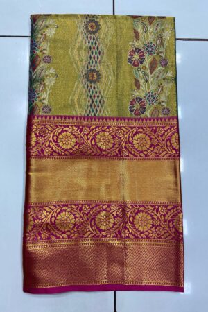 Luxurious Soft Kanjivaram Sarees with Original Jari Weaving(4)