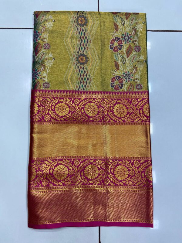 Luxurious Soft Kanjivaram Sarees with Original Jari Weaving(4)