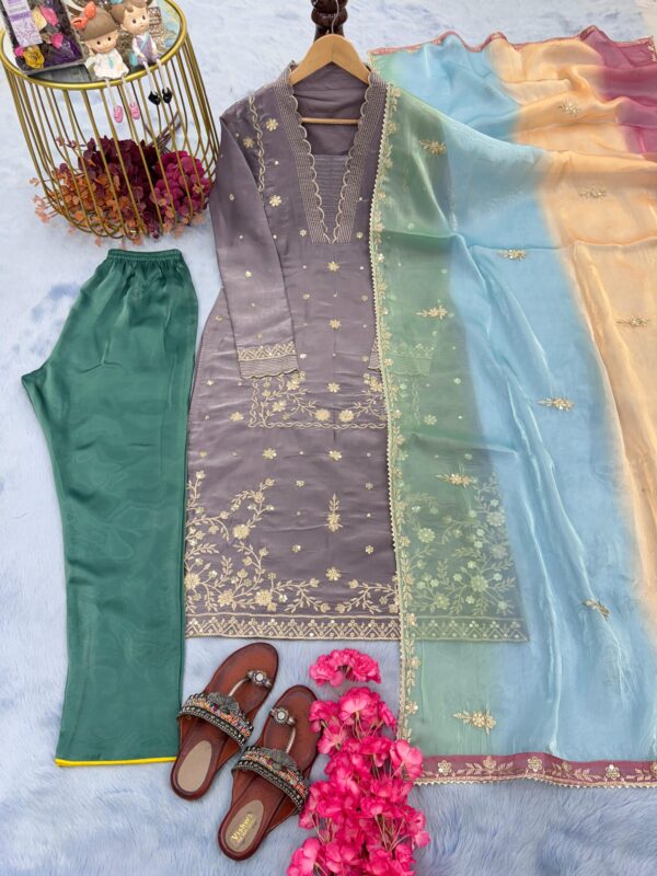 PREMIUM DESIGNER READYMADE TOP, BOTTOM & DUPATTA COLLECTION - Image 2