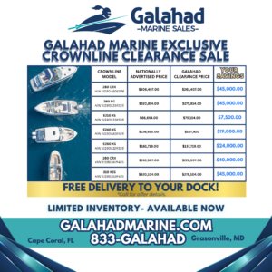 Galahad Marine Exclusive Crownline Clearance Sale