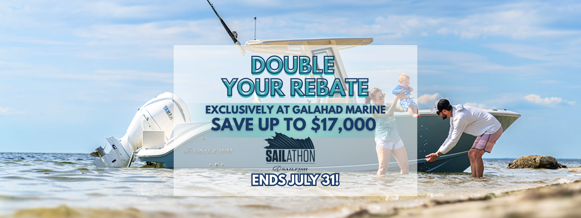Sailathon Rebate Match – Only at Galahad Marine!
